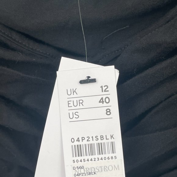 Topshop Women's Ruched Crop Camisole Black - Picture 4 of 7